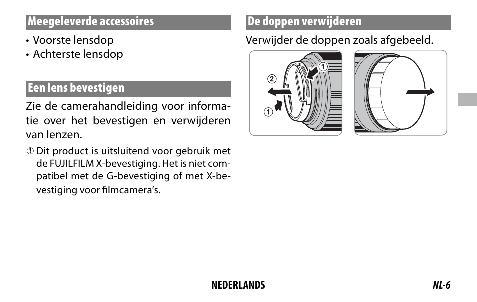 FujiFilm XC 35mm f/2 Lens User Manual | Page 41 / 120
