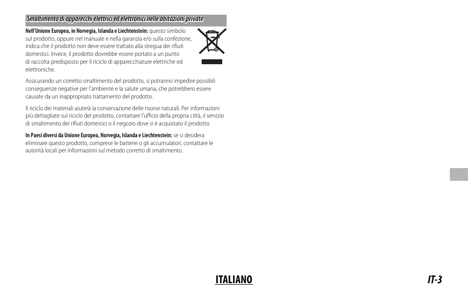 It-3 italiano | FujiFilm XC 35mm f/2 Lens User Manual | Page 73 / 120