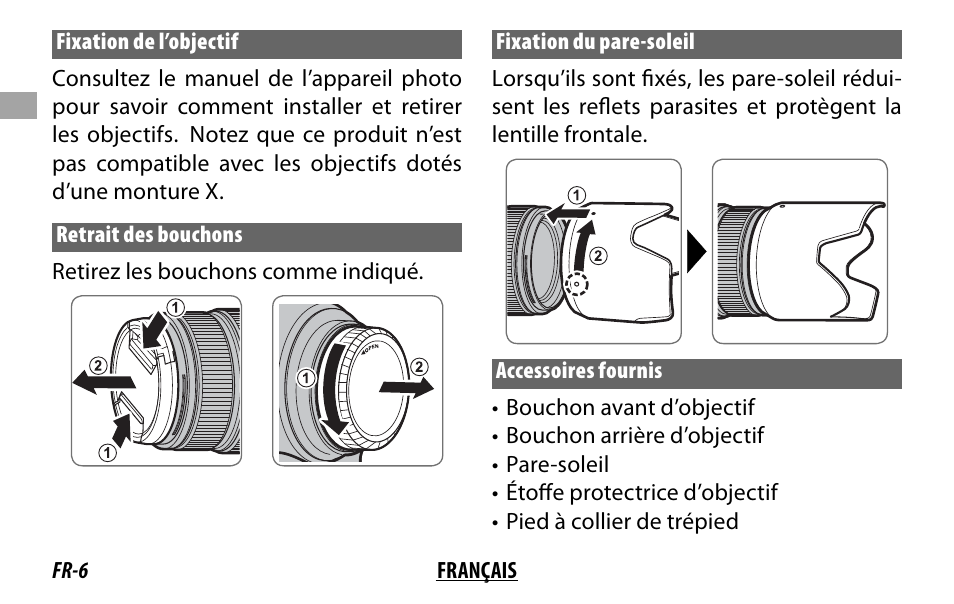 FujiFilm XF 50-140mm f/2.8 R LM OIS WR Lens User Manual | Page 26 / 170