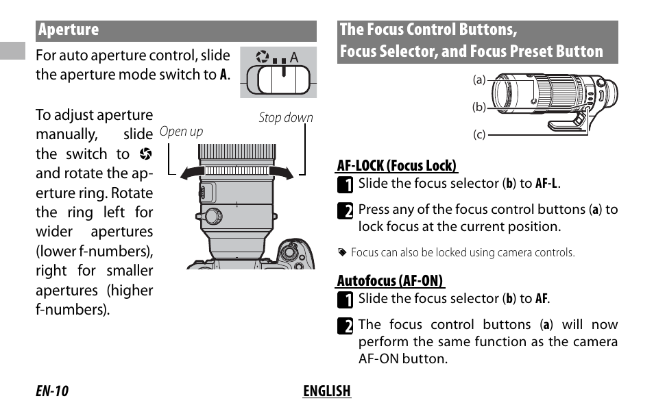 Aperture | FujiFilm XF 150-600mm f/5.6-8 R LM OIS WR Lens User Manual | Page 22 / 204