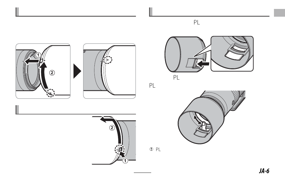 Ja-6 | FujiFilm XF 150-600mm f/5.6-8 R LM OIS WR Lens User Manual | Page 7 / 204