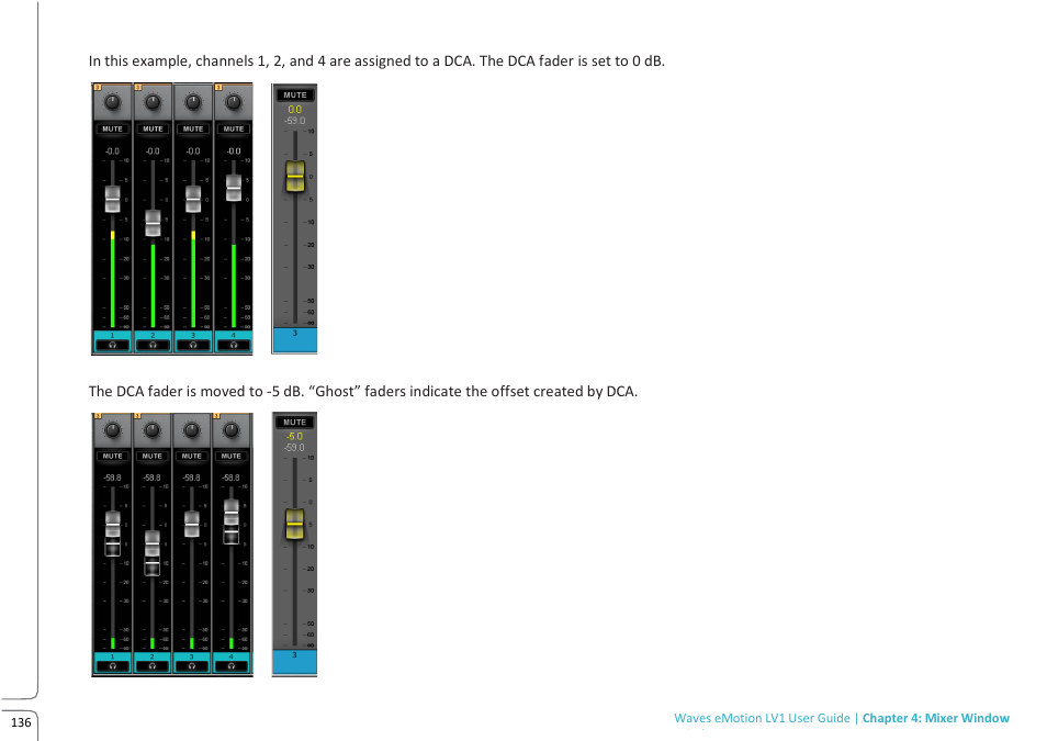 Waves eMotion LV1 64-Channel Mixer with Axis One Custom Computer User Manual | Page 141 / 220