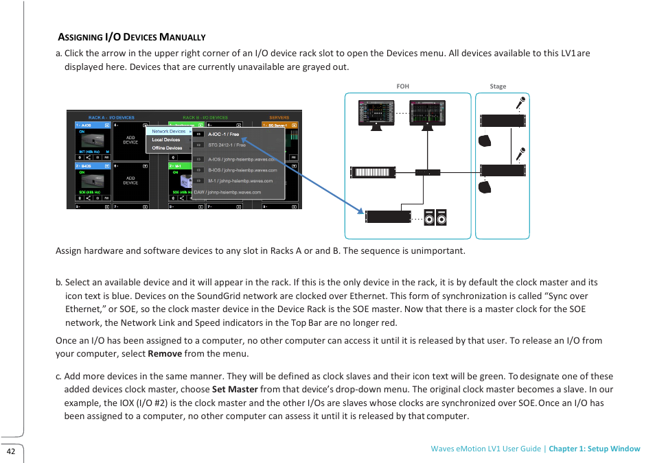 Lv1 main build preview 10.09dpdf | Waves eMotion LV1 64-Channel Mixer with Axis One Custom Computer User Manual | Page 47 / 220