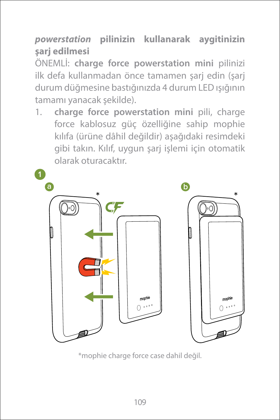 mophie Galaxy S8+ charge force case & powerstation mini User Manual | Page 109 / 171