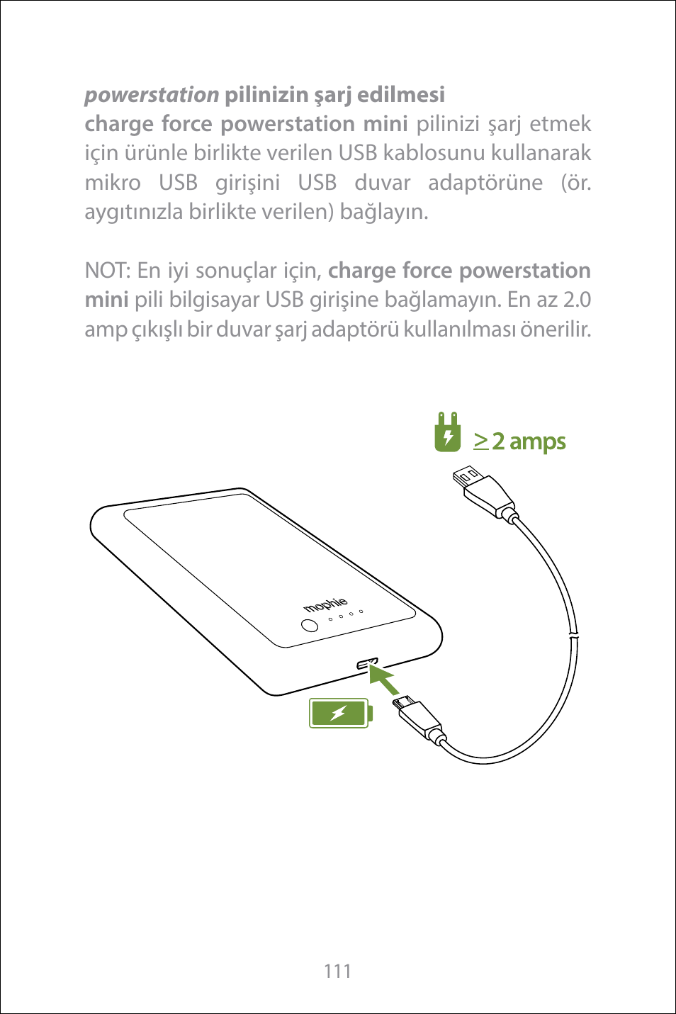 mophie Galaxy S8+ charge force case & powerstation mini User Manual | Page 111 / 171