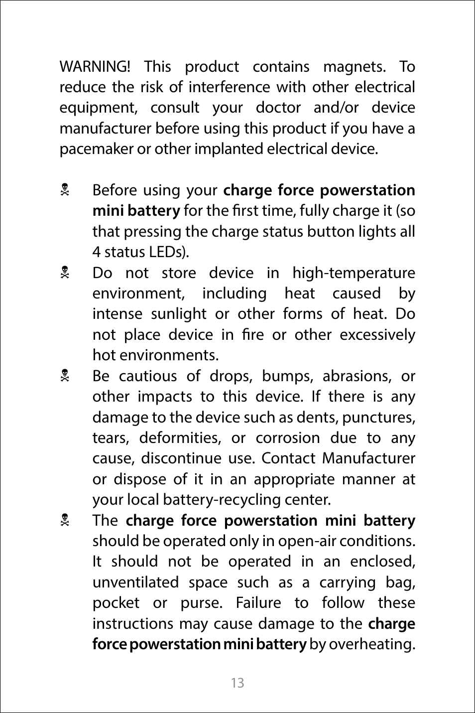 mophie Galaxy S8+ charge force case & powerstation mini User Manual | Page 13 / 171