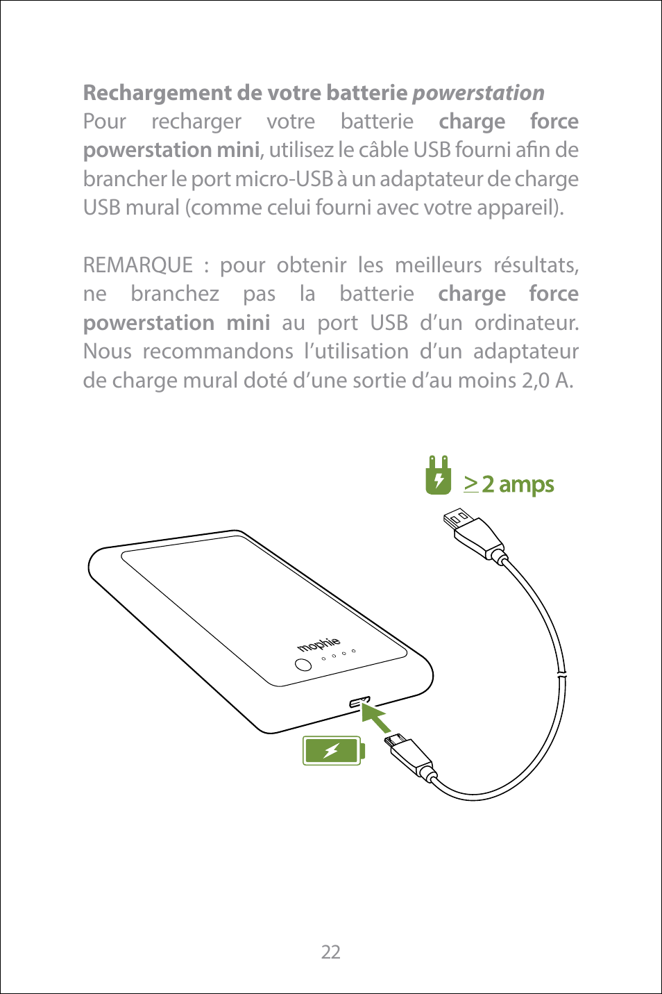 mophie Galaxy S8+ charge force case & powerstation mini User Manual | Page 22 / 171