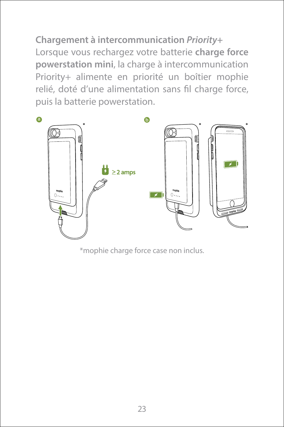 mophie Galaxy S8+ charge force case & powerstation mini User Manual | Page 23 / 171