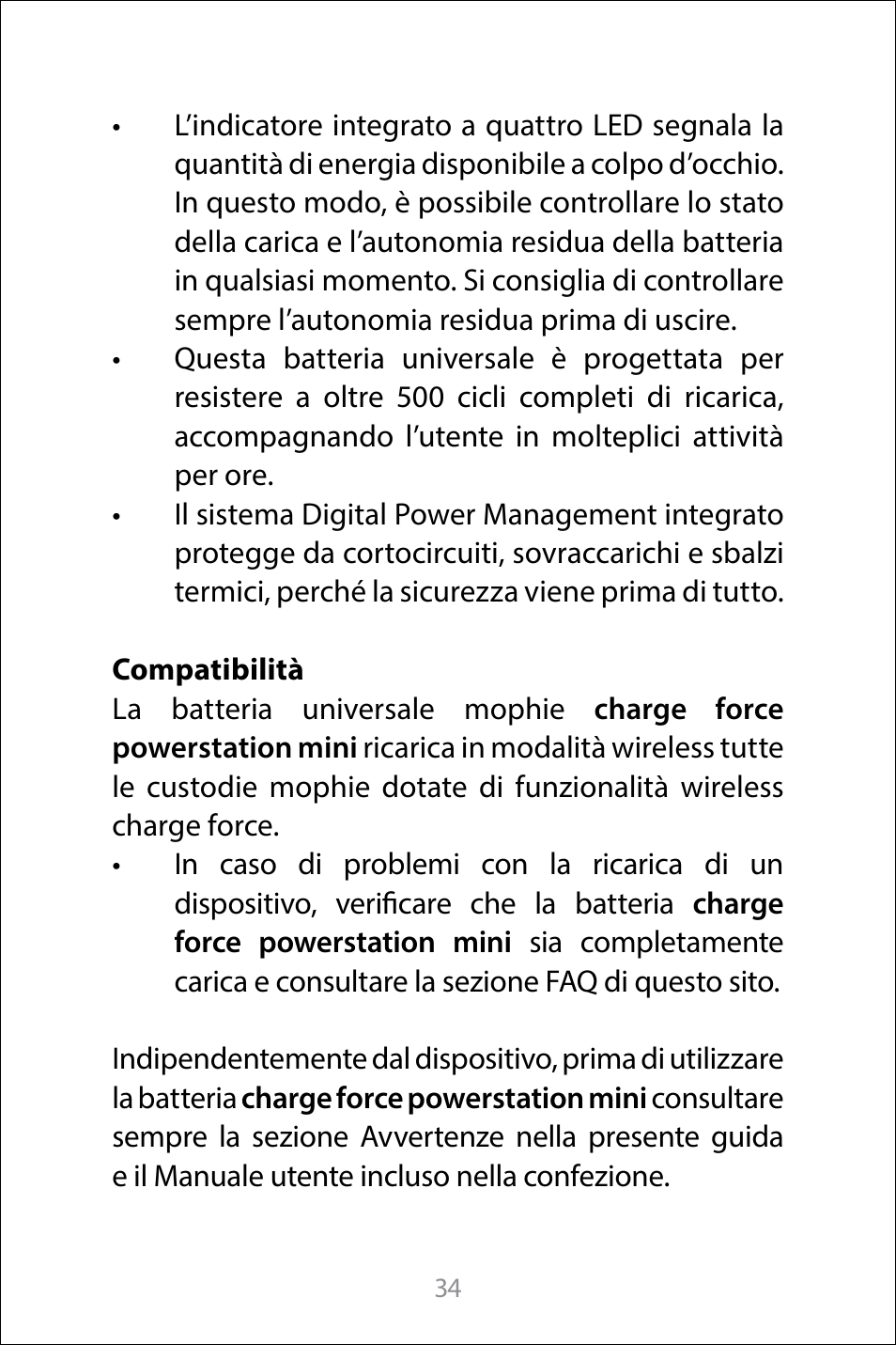 mophie Galaxy S8+ charge force case & powerstation mini User Manual | Page 34 / 171