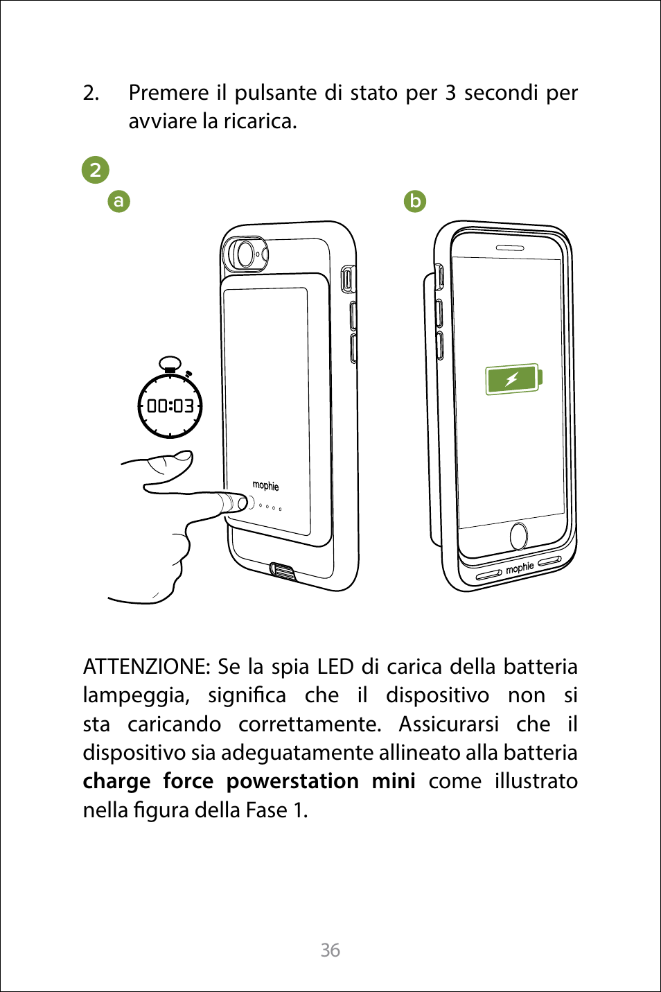 mophie Galaxy S8+ charge force case & powerstation mini User Manual | Page 36 / 171