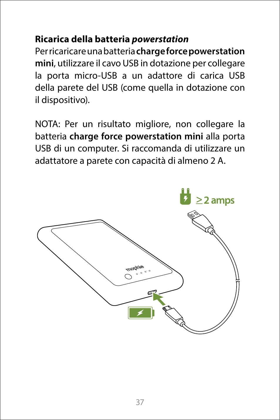 mophie Galaxy S8+ charge force case & powerstation mini User Manual | Page 37 / 171