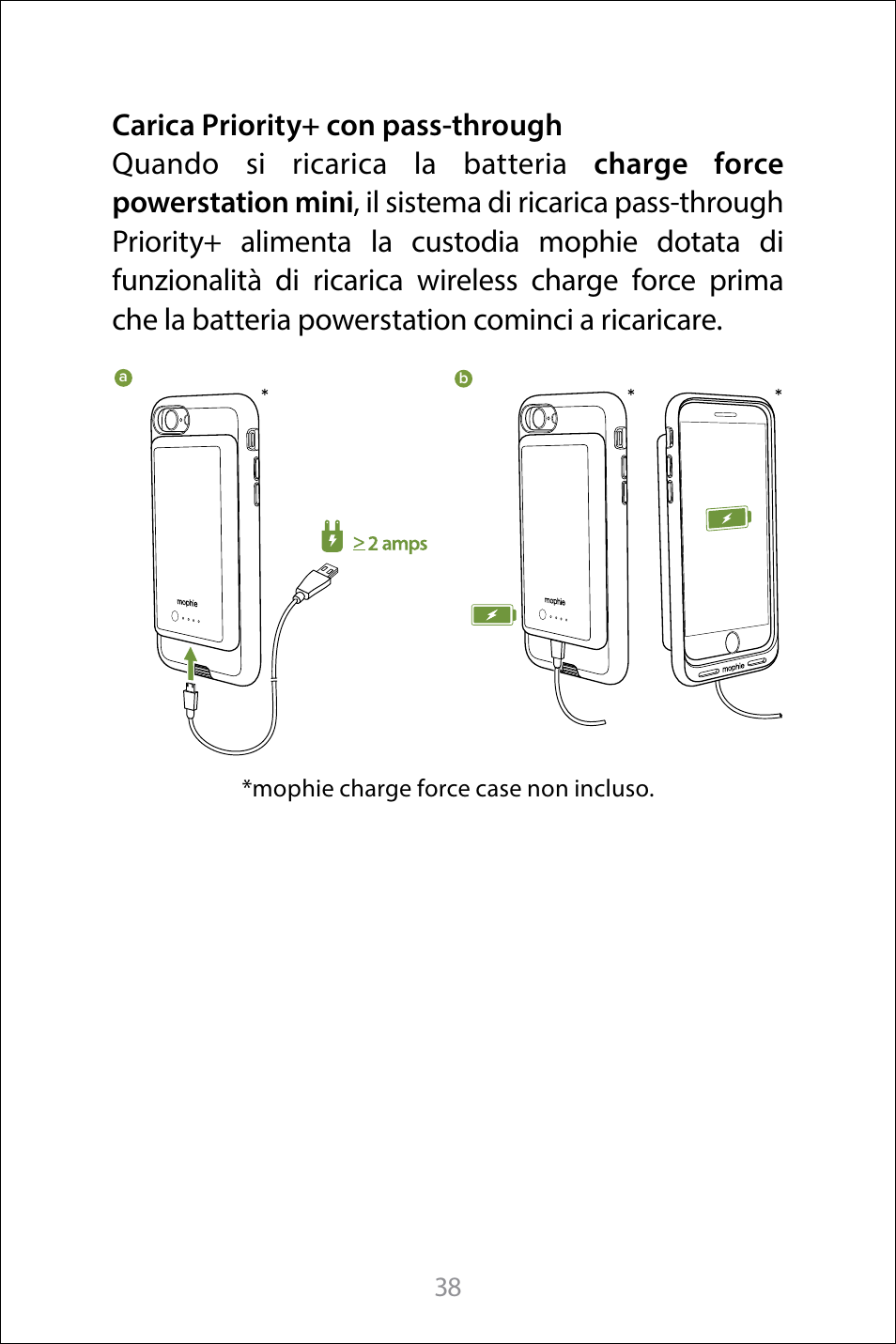 mophie Galaxy S8+ charge force case & powerstation mini User Manual | Page 38 / 171