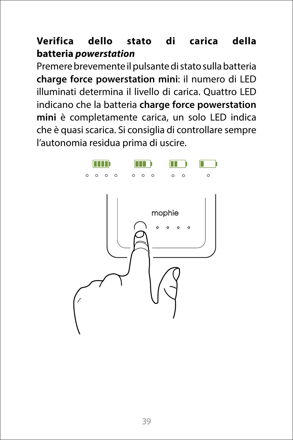mophie Galaxy S8+ charge force case & powerstation mini User Manual | Page 39 / 171