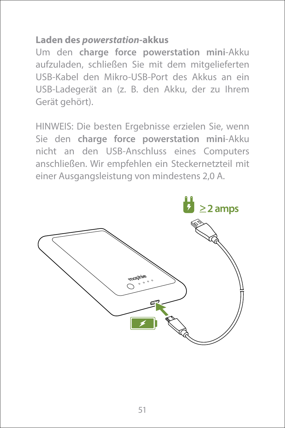 mophie Galaxy S8+ charge force case & powerstation mini User Manual | Page 51 / 171