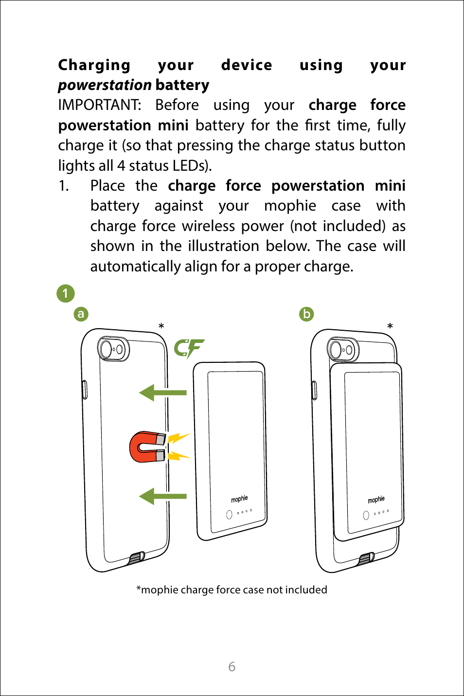 mophie Galaxy S8+ charge force case & powerstation mini User Manual | Page 6 / 171