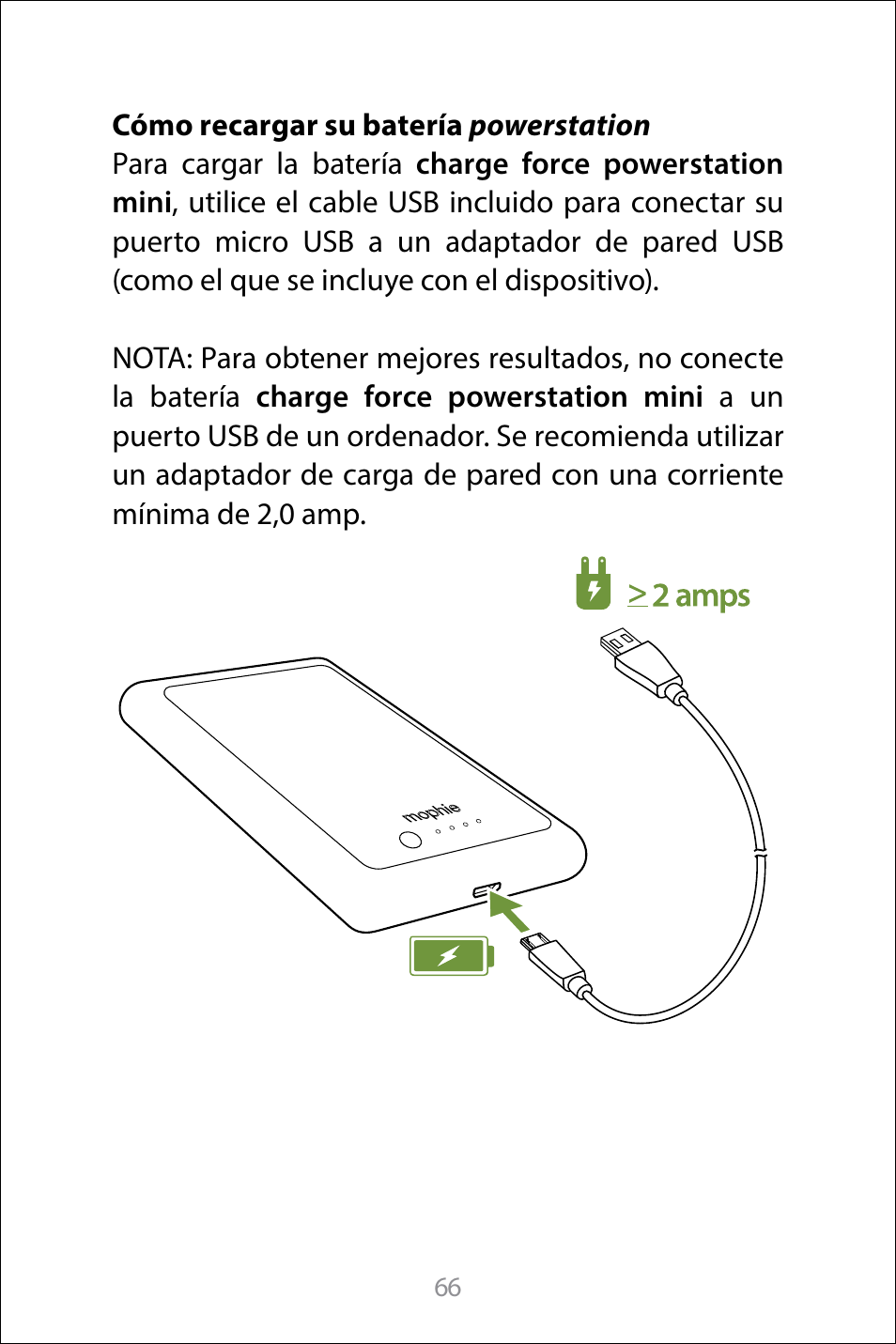 mophie Galaxy S8+ charge force case & powerstation mini User Manual | Page 66 / 171