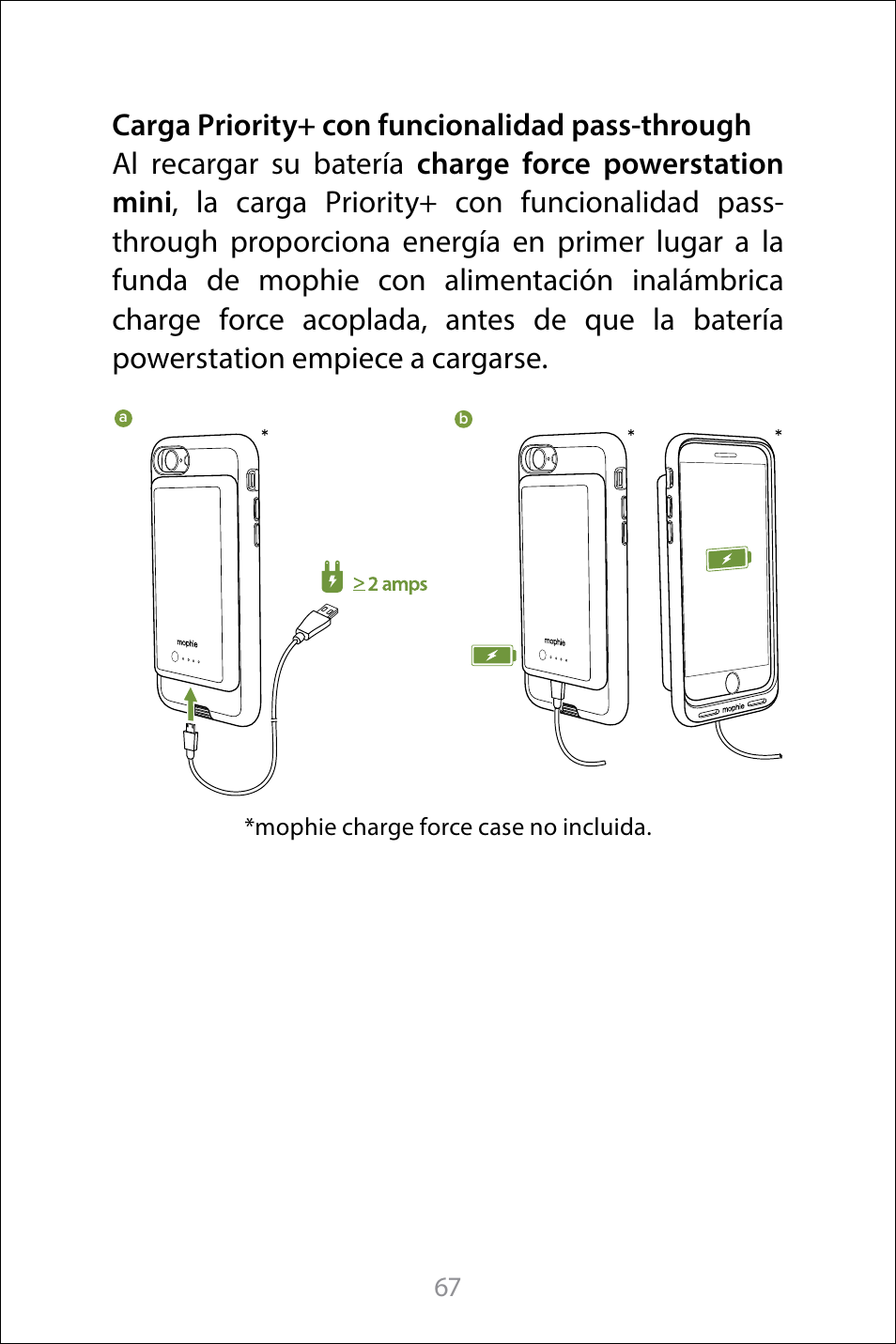 mophie Galaxy S8+ charge force case & powerstation mini User Manual | Page 67 / 171