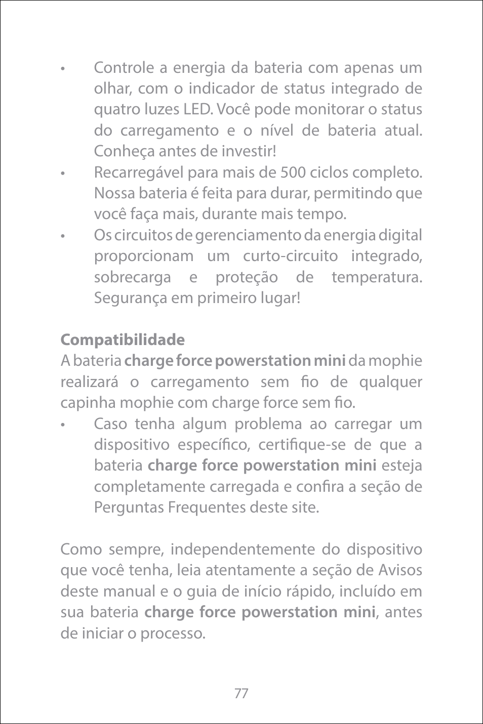 mophie Galaxy S8+ charge force case & powerstation mini User Manual | Page 77 / 171