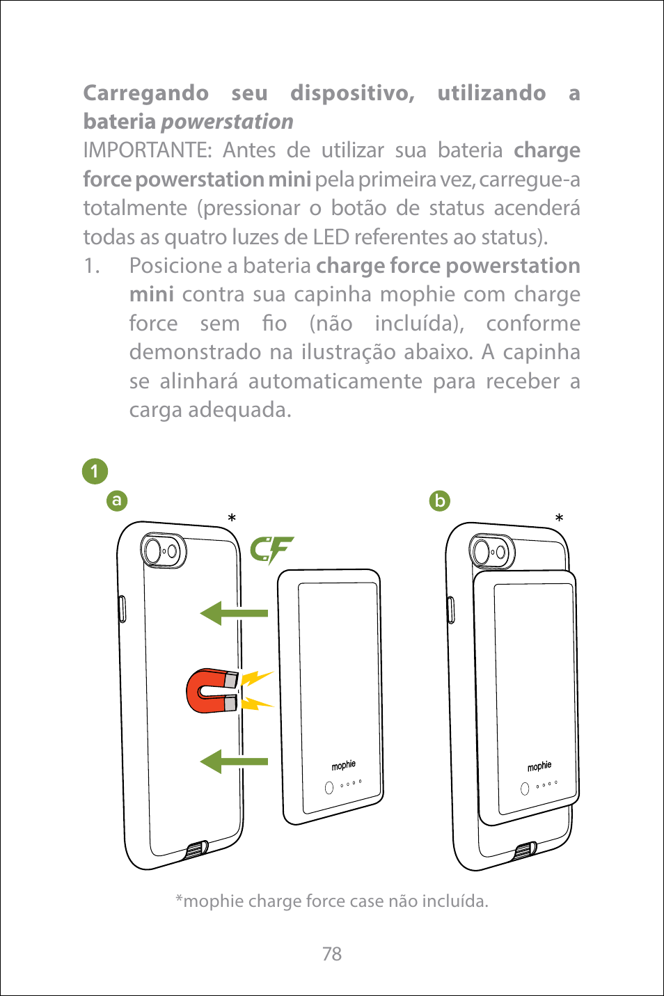 mophie Galaxy S8+ charge force case & powerstation mini User Manual | Page 78 / 171