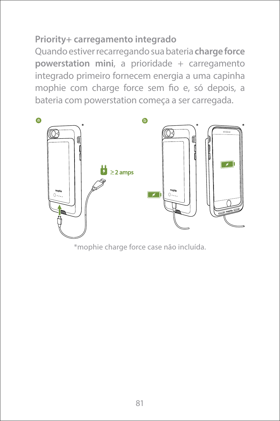 mophie Galaxy S8+ charge force case & powerstation mini User Manual | Page 81 / 171