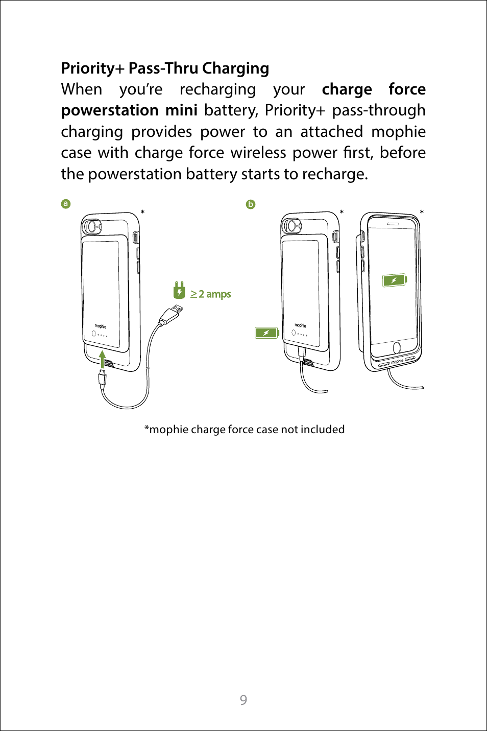 mophie Galaxy S8+ charge force case & powerstation mini User Manual | Page 9 / 171