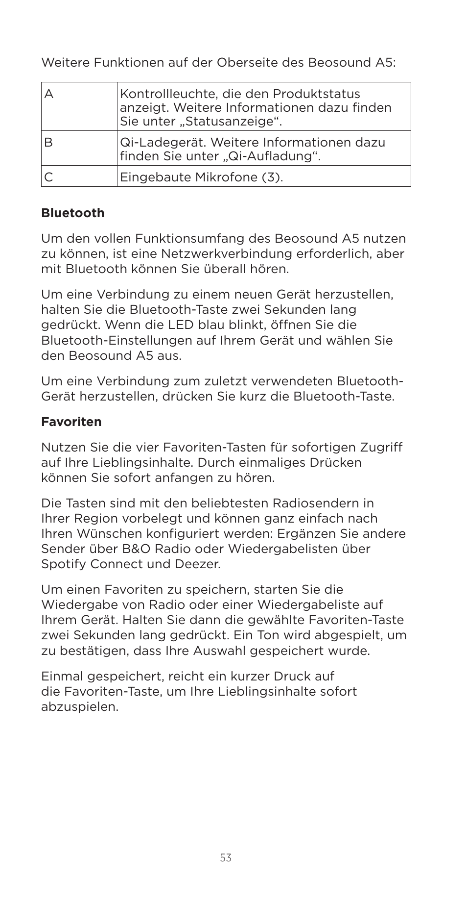 Bang & Olufsen Beosound A5 Portable Wireless Speaker (Nordic Weave) User Manual | Page 53 / 213