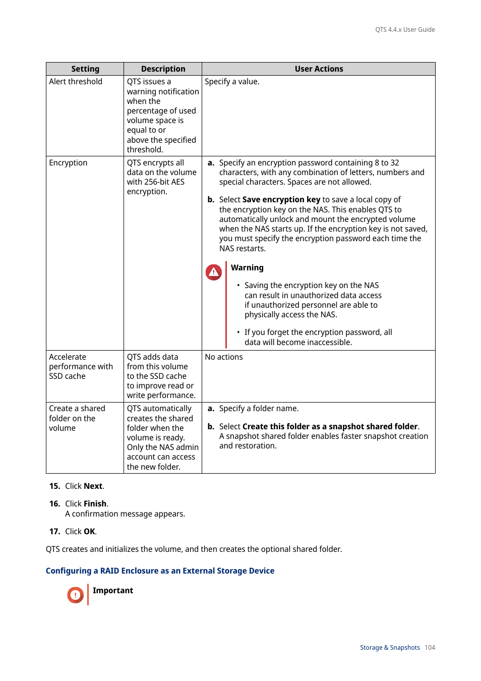 QNAP TVS-472XT 4-Bay NAS Enclosure User Manual | Page 105 / 468