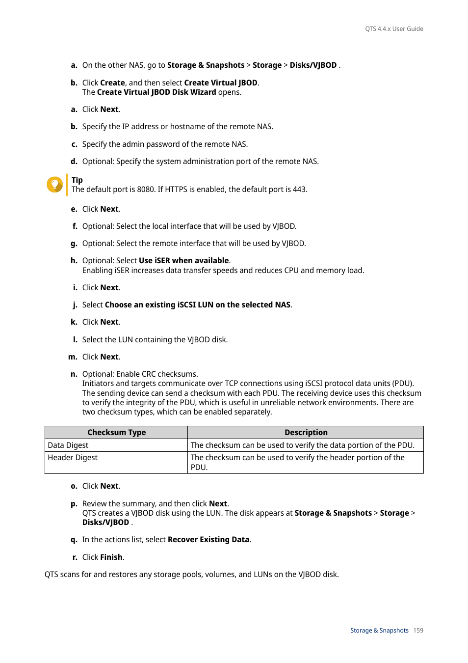QNAP TVS-472XT 4-Bay NAS Enclosure User Manual | Page 160 / 468