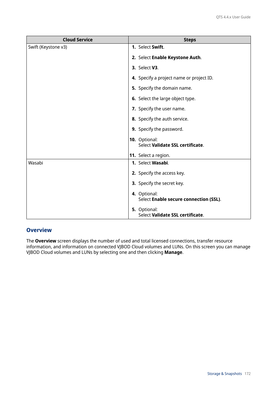 Overview | QNAP TVS-472XT 4-Bay NAS Enclosure User Manual | Page 173 / 468