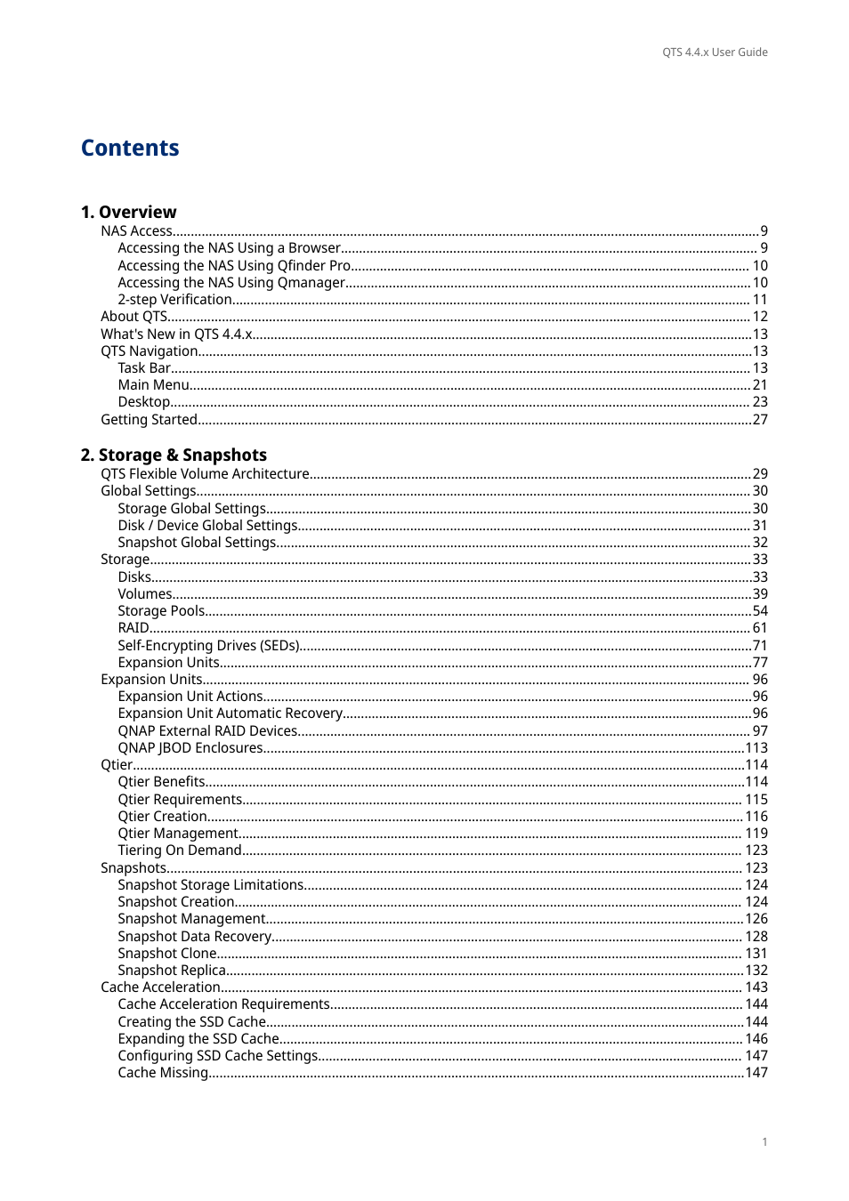 QNAP TVS-472XT 4-Bay NAS Enclosure User Manual | Page 2 / 468