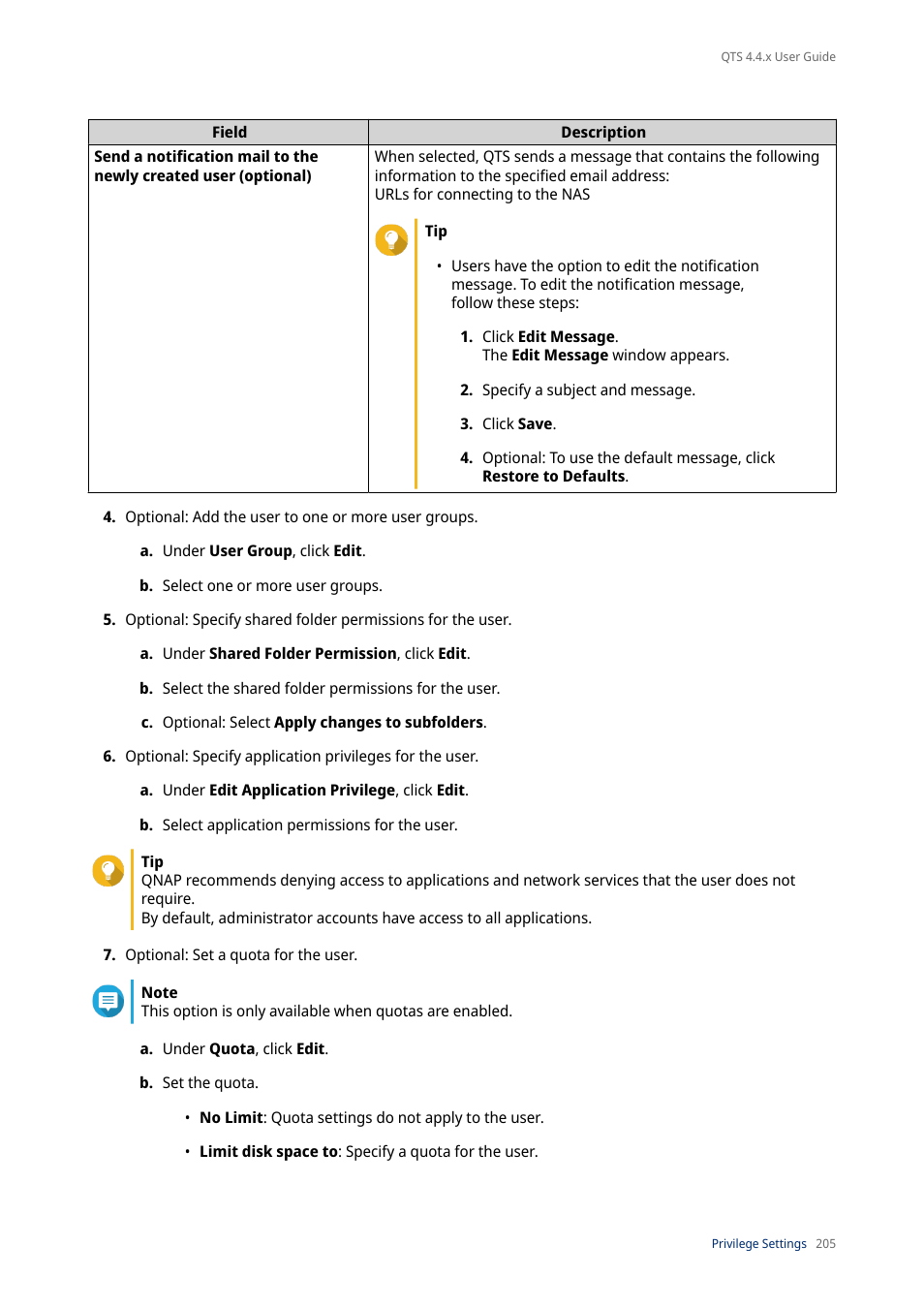 QNAP TVS-472XT 4-Bay NAS Enclosure User Manual | Page 206 / 468