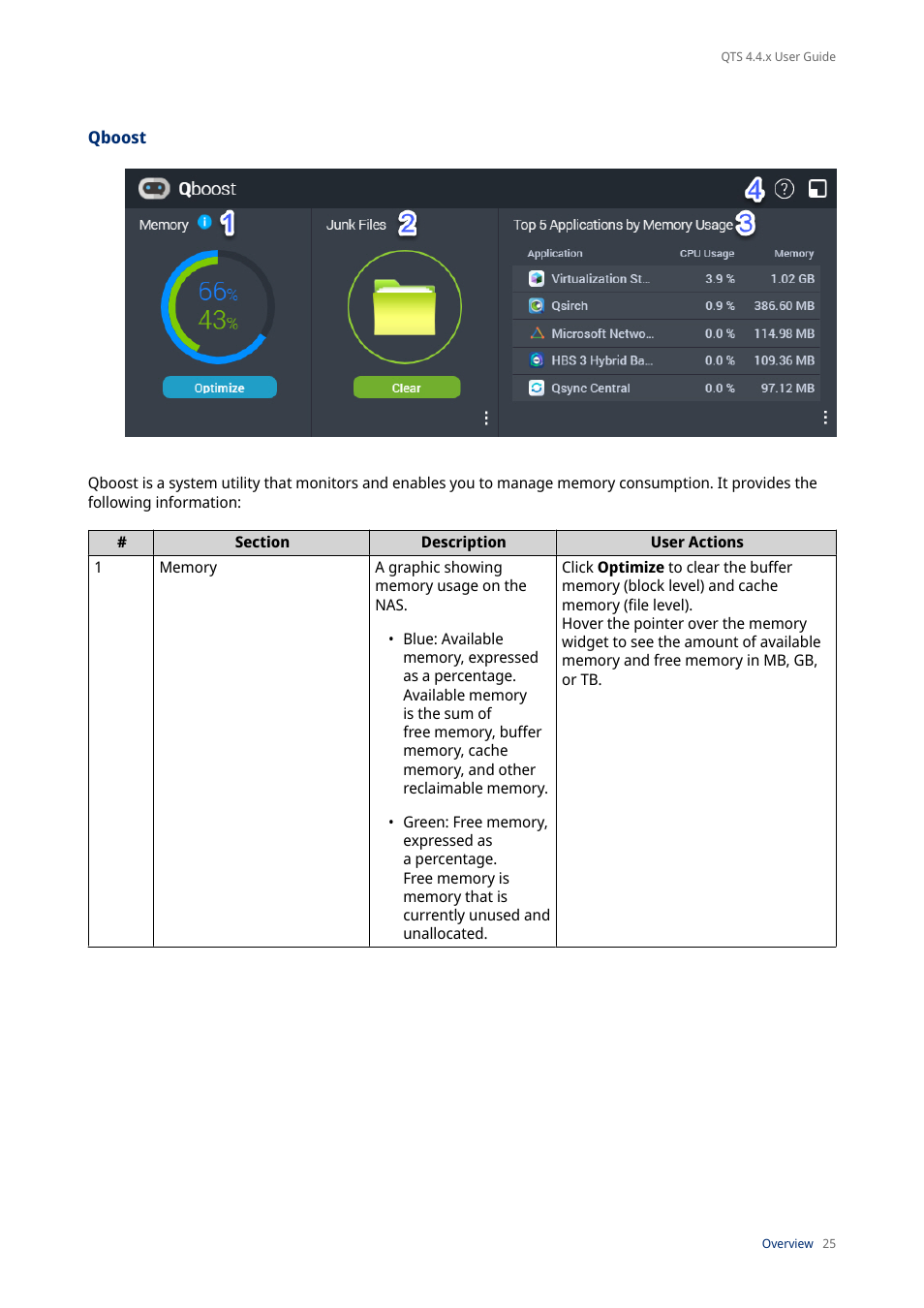 Qboost | QNAP TVS-472XT 4-Bay NAS Enclosure User Manual | Page 26 / 468