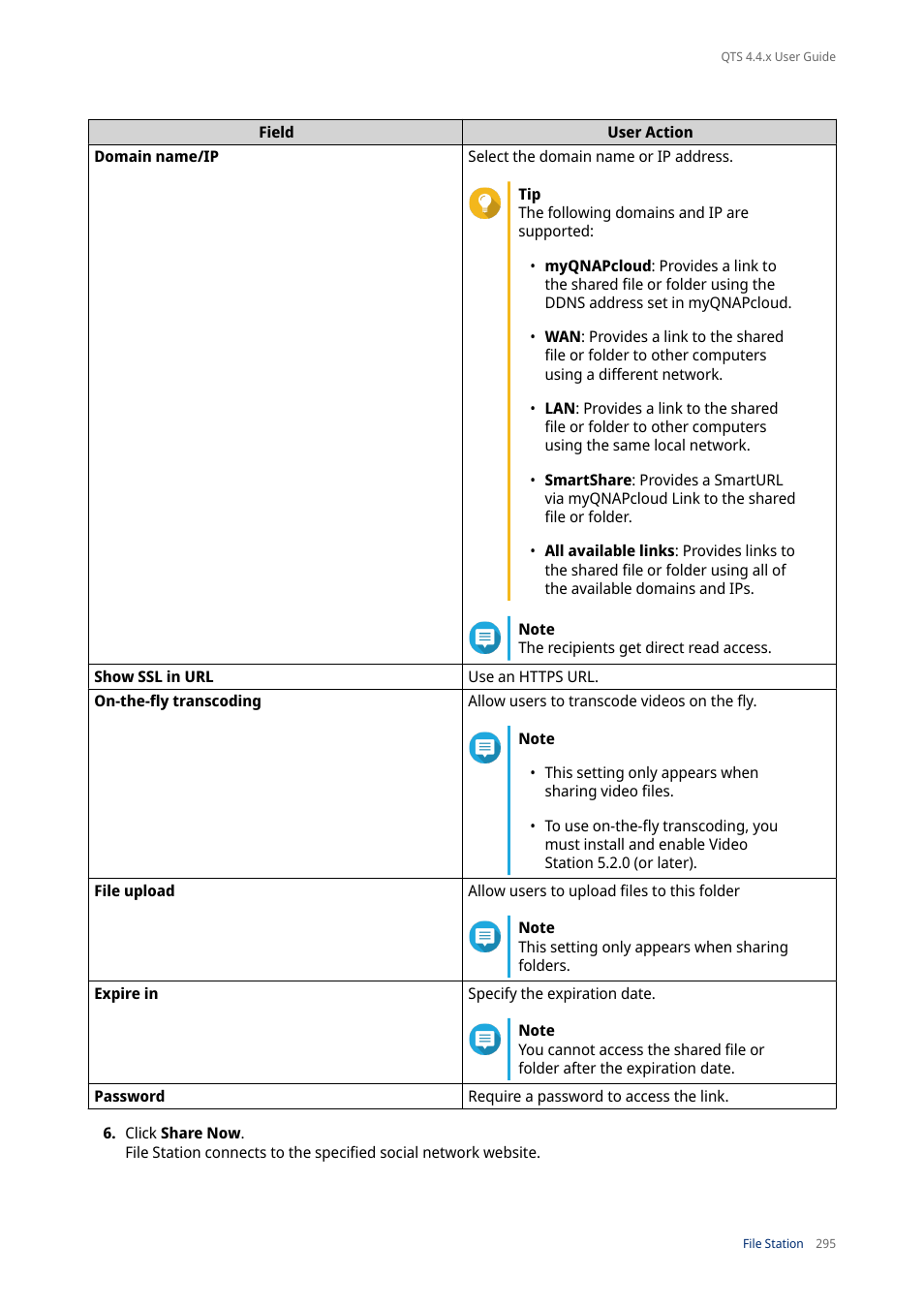 QNAP TVS-472XT 4-Bay NAS Enclosure User Manual | Page 296 / 468