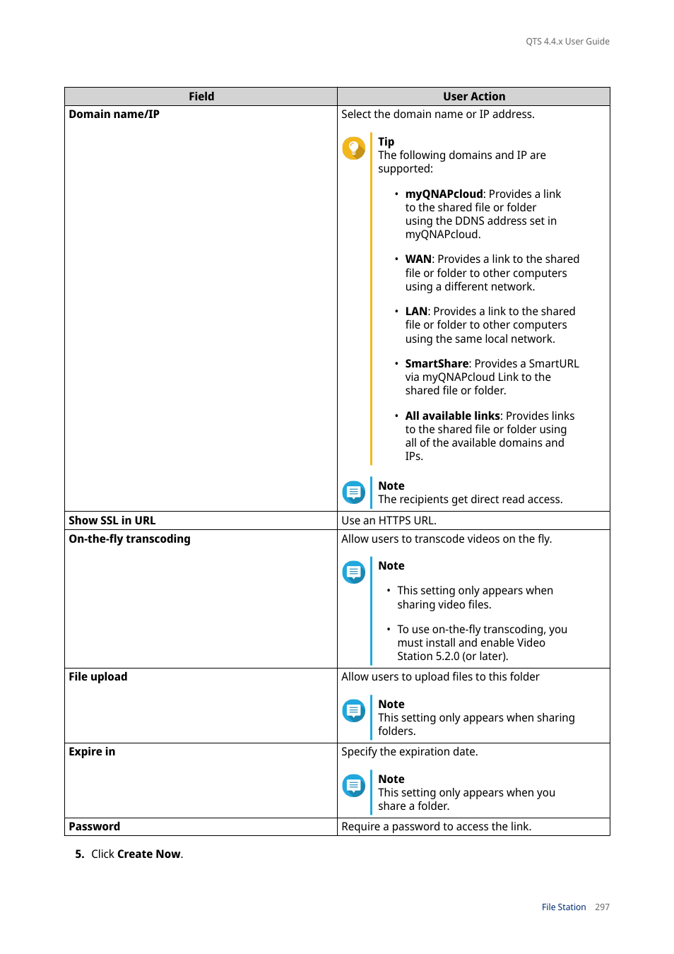 QNAP TVS-472XT 4-Bay NAS Enclosure User Manual | Page 298 / 468