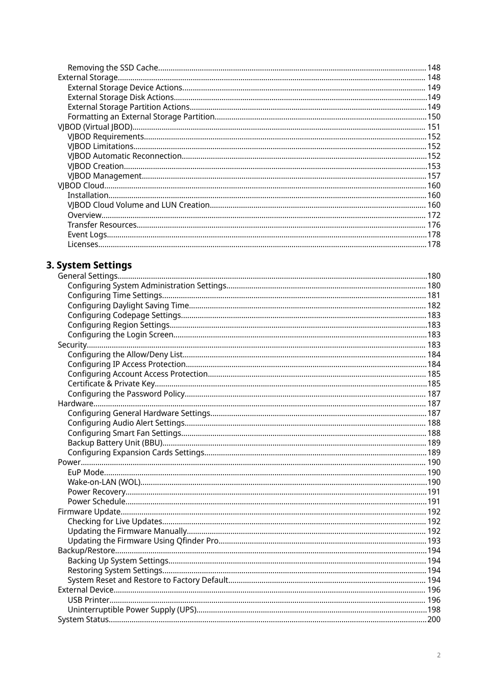 QNAP TVS-472XT 4-Bay NAS Enclosure User Manual | Page 3 / 468