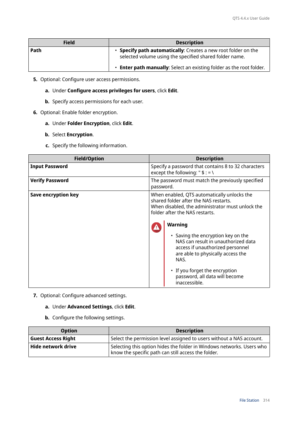 QNAP TVS-472XT 4-Bay NAS Enclosure User Manual | Page 315 / 468