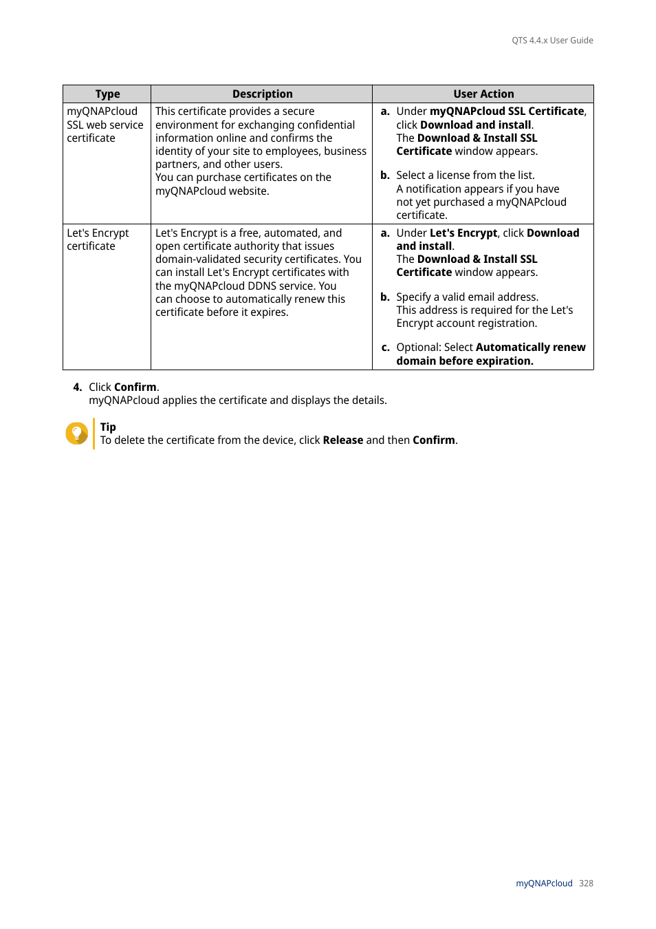 QNAP TVS-472XT 4-Bay NAS Enclosure User Manual | Page 329 / 468