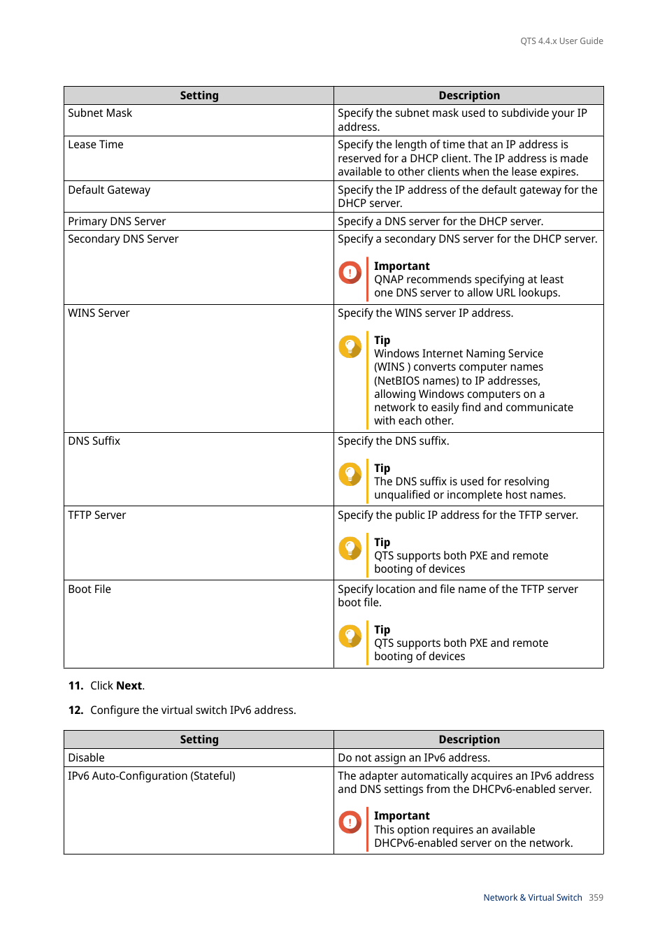 QNAP TVS-472XT 4-Bay NAS Enclosure User Manual | Page 360 / 468