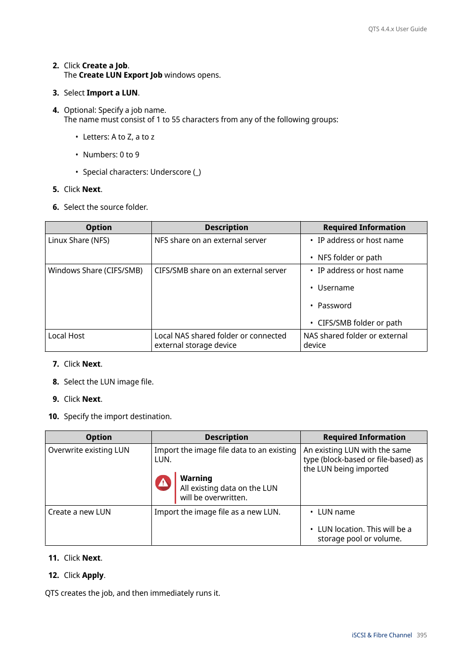 QNAP TVS-472XT 4-Bay NAS Enclosure User Manual | Page 396 / 468