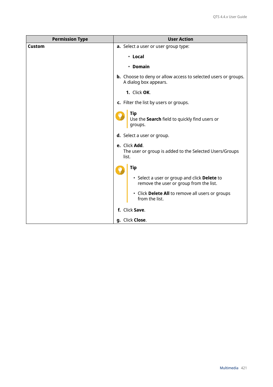QNAP TVS-472XT 4-Bay NAS Enclosure User Manual | Page 422 / 468