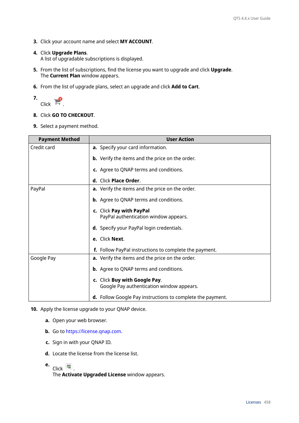 QNAP TVS-472XT 4-Bay NAS Enclosure User Manual | Page 459 / 468