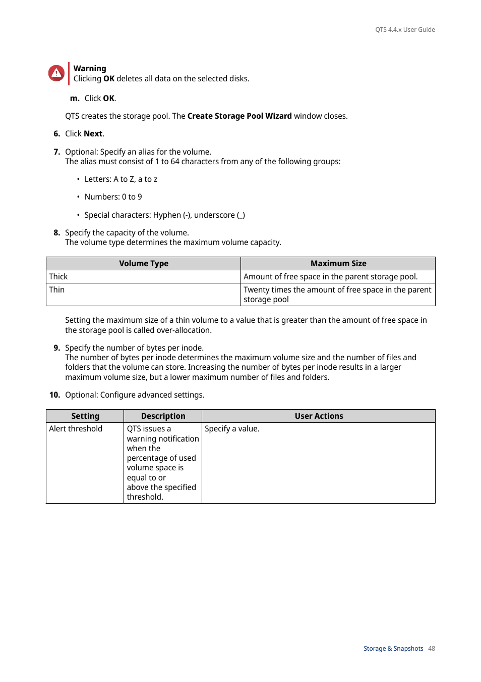 QNAP TVS-472XT 4-Bay NAS Enclosure User Manual | Page 49 / 468