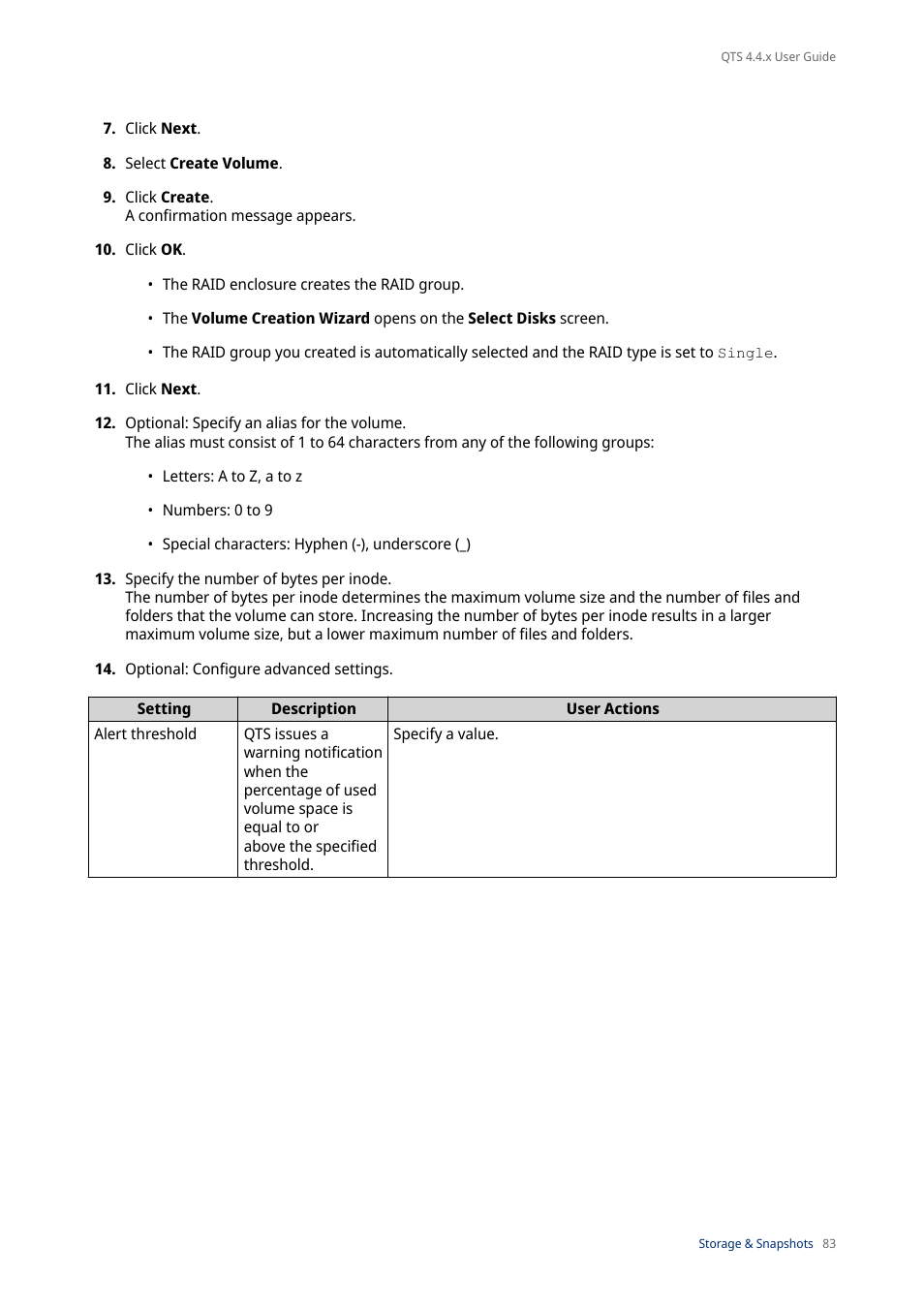 QNAP TVS-472XT 4-Bay NAS Enclosure User Manual | Page 84 / 468