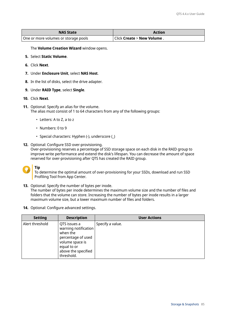 QNAP TVS-472XT 4-Bay NAS Enclosure User Manual | Page 86 / 468