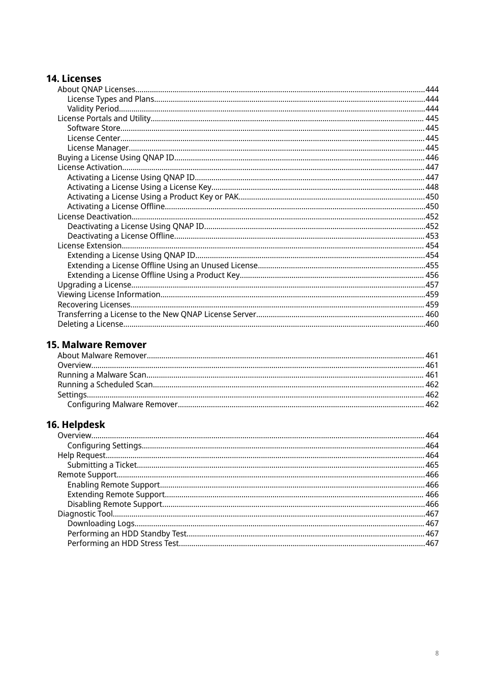 QNAP TVS-472XT 4-Bay NAS Enclosure User Manual | Page 9 / 468