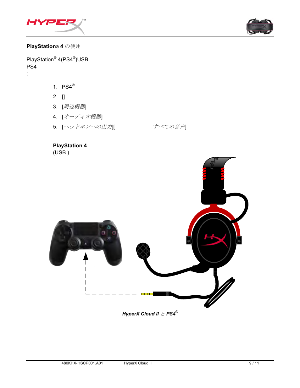 HyperX Cloud II Wired Gaming Headset (Black & Gunmetal) User Manual | Page 109 / 166