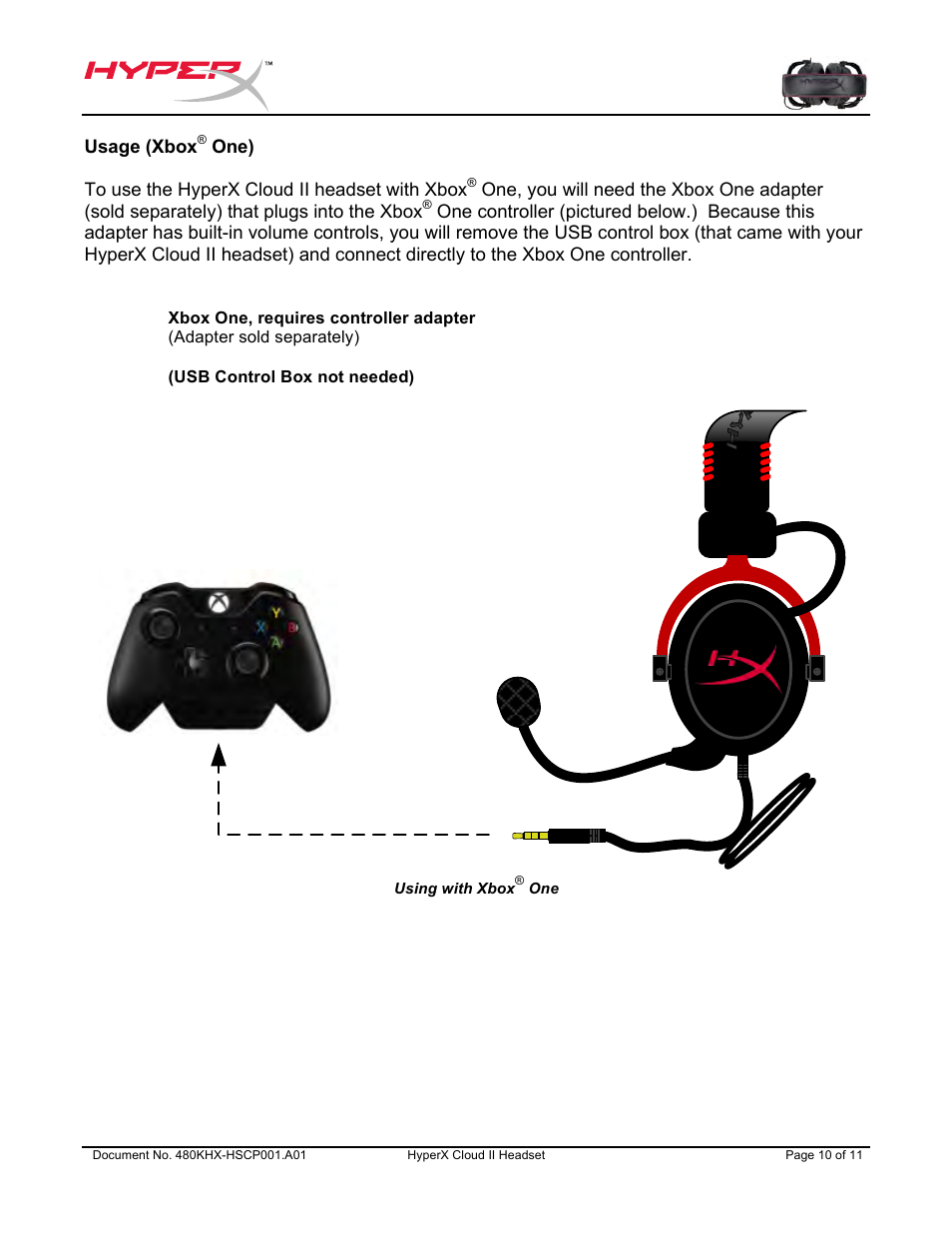 HyperX Cloud II Wired Gaming Headset (Black & Gunmetal) User Manual | Page 11 / 166