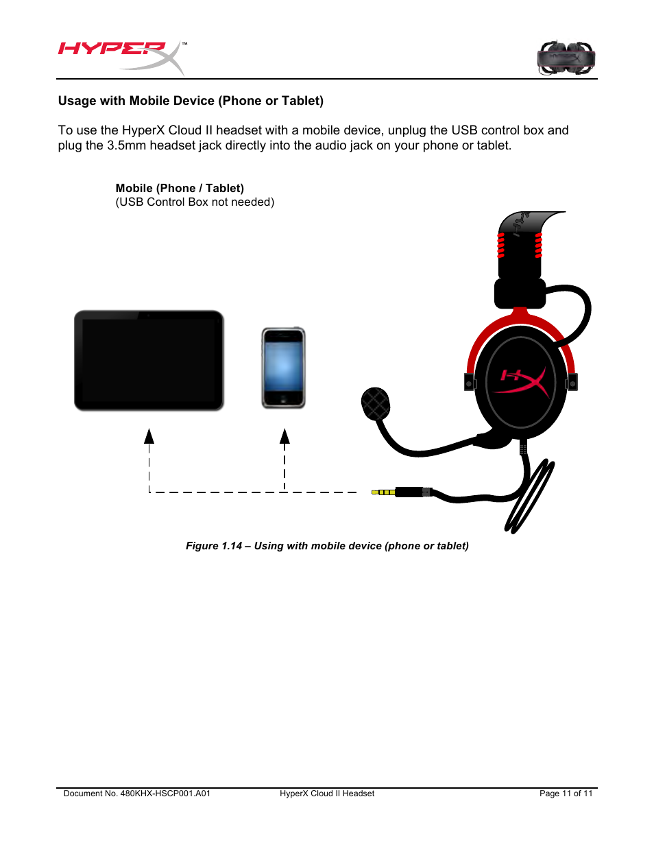 HyperX Cloud II Wired Gaming Headset (Black & Gunmetal) User Manual | Page 12 / 166