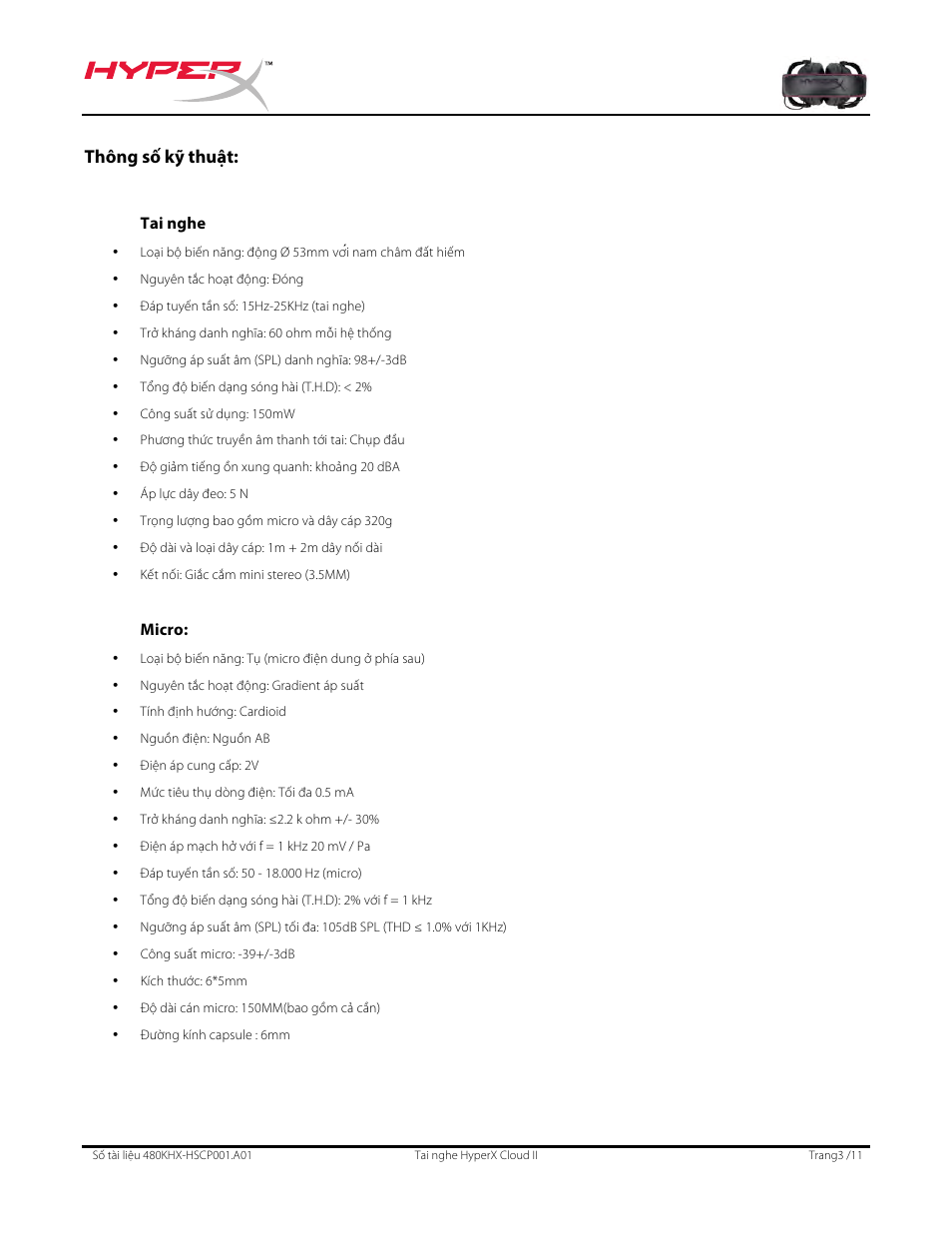 HyperX Cloud II Wired Gaming Headset (Black & Gunmetal) User Manual | Page 136 / 166