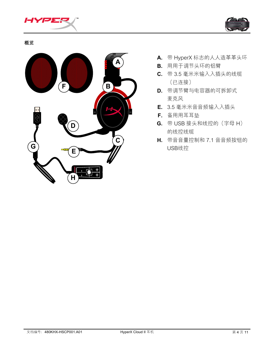 HyperX Cloud II Wired Gaming Headset (Black & Gunmetal) User Manual | Page 148 / 166